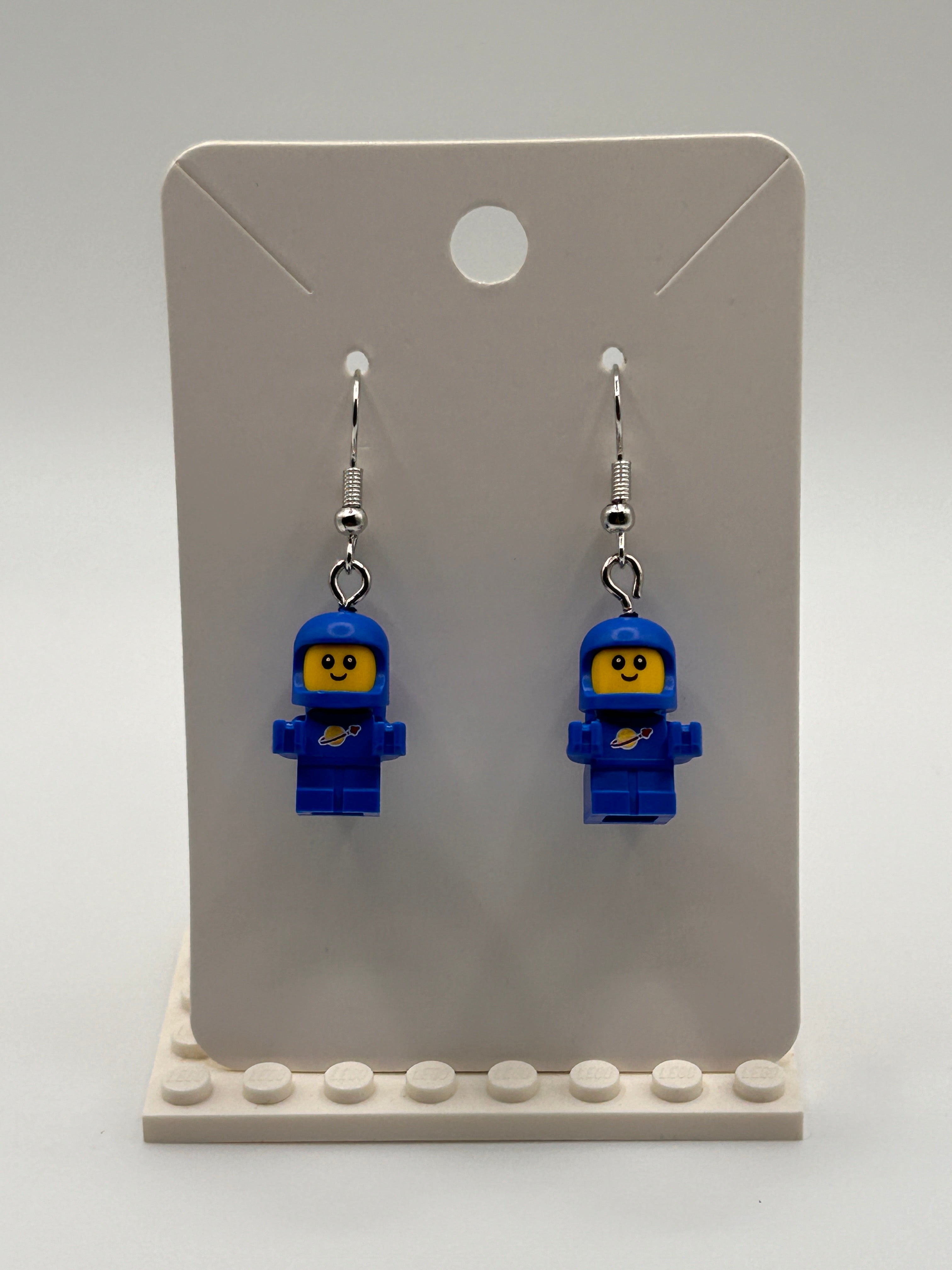 LEGO Earrings - Classic Space Baby (Choose Colour)