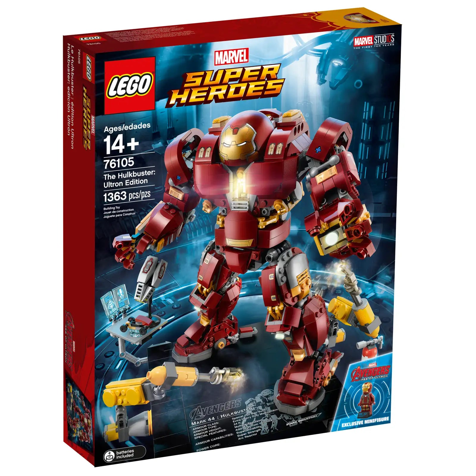 LEGO Marvel The Hulkbuster Ultron Edition 76105