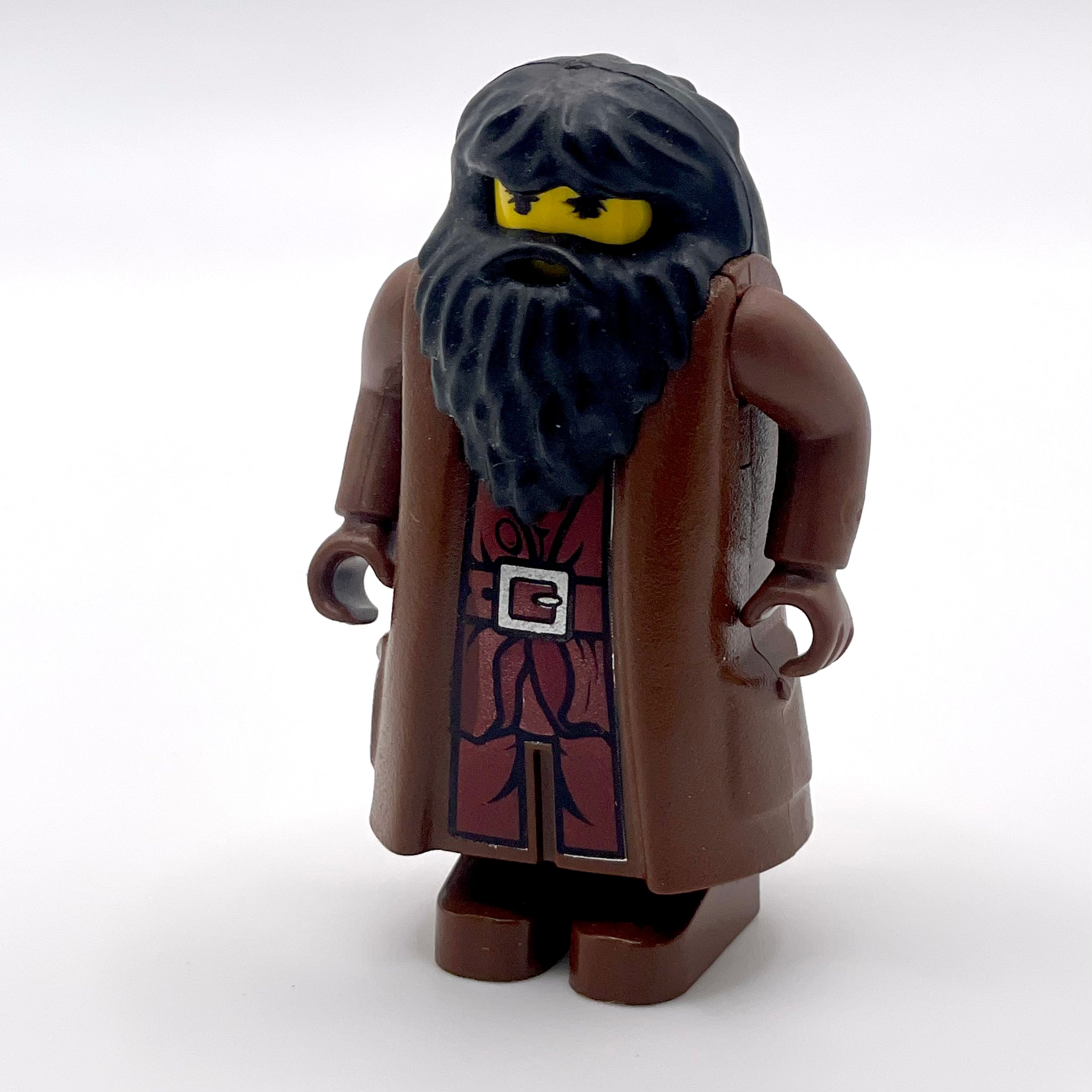 Rubeus Hagrid - Reddish Brown Topcoat (Light Nougat Version with Movable Hands)