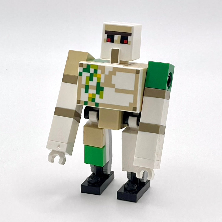 Iron Golem - Brick and Pin Arm Attachments, Black Feet