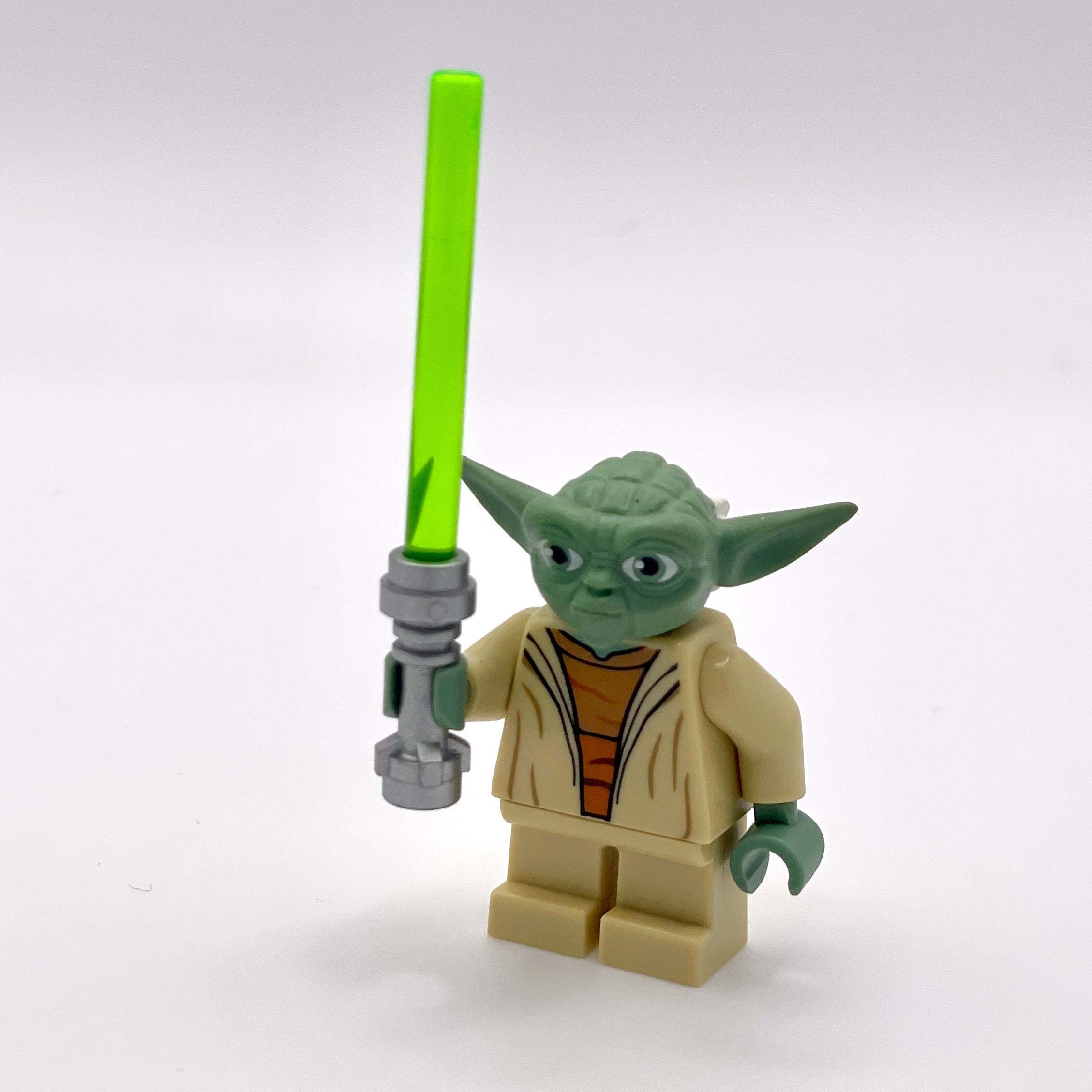 Yoda - Clone Wars, White Hair, Torso with Back Print