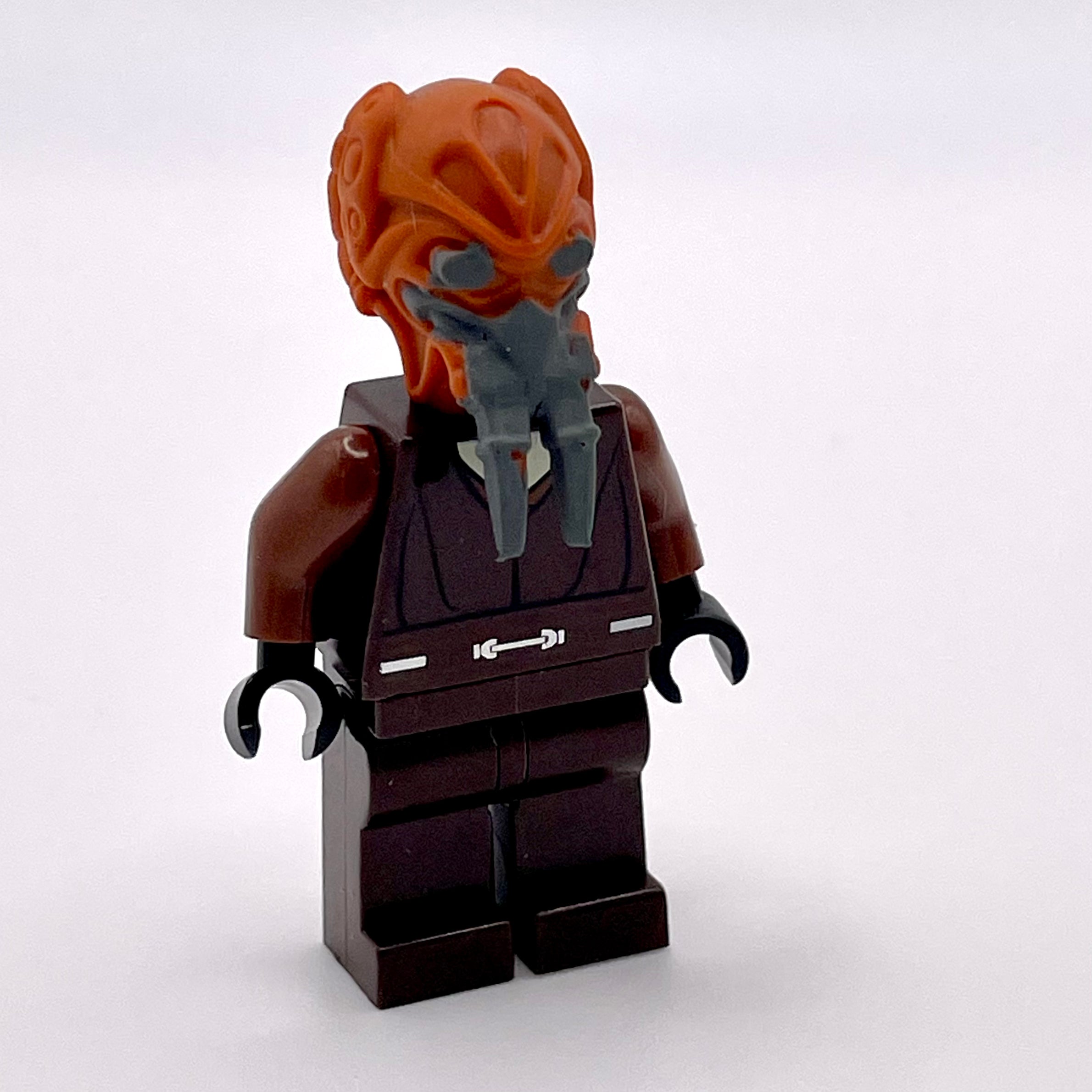 Plo Koon - Dark Brown Robe, Tan Shirt, Plain Legs