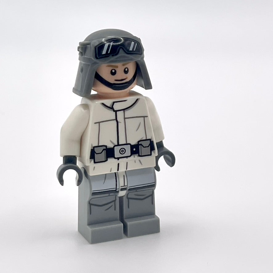 Imperial AT-ST Driver, Hoth - Helmet with Molded Goggles, White Jacket