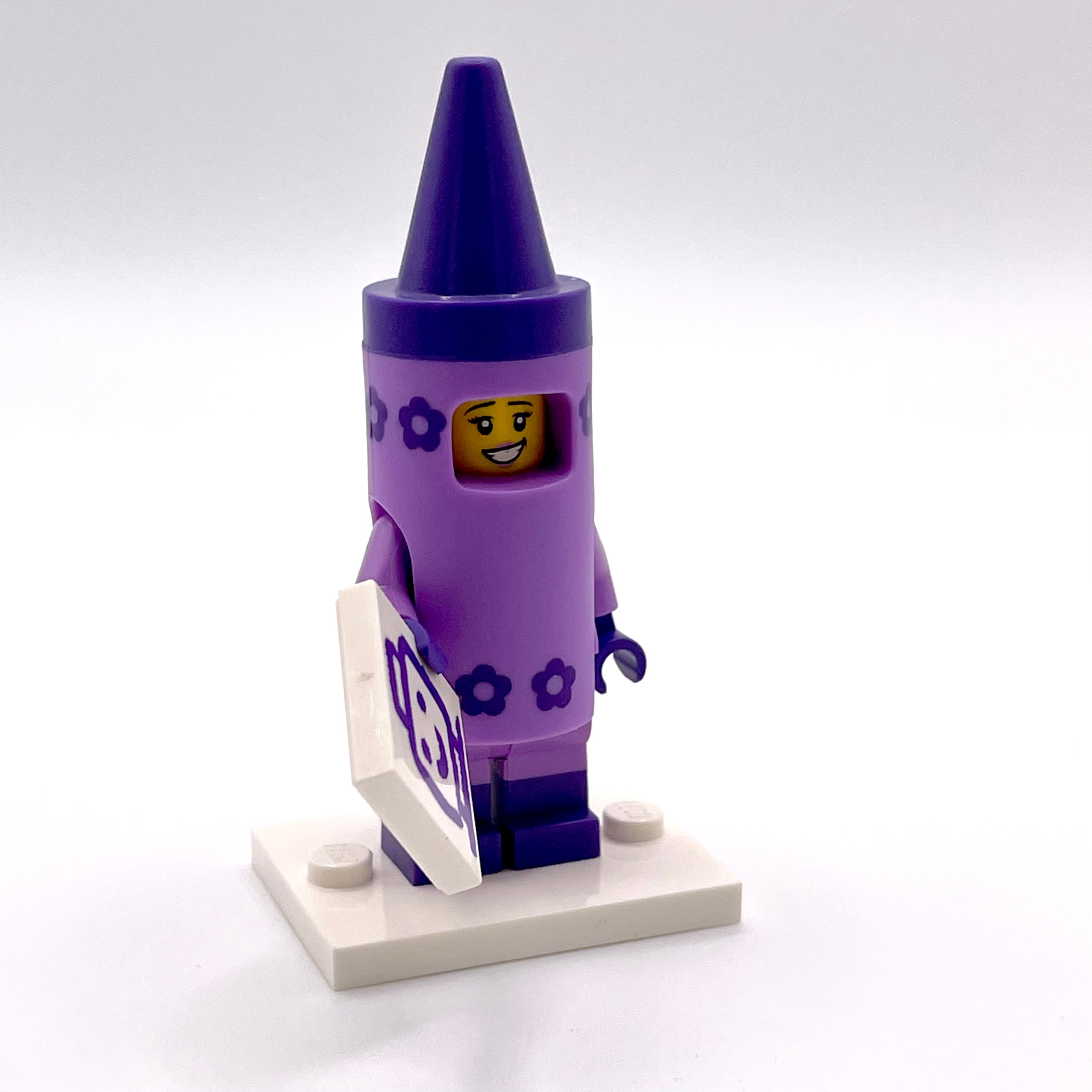 Crayon Girl, The LEGO Movie 2 (Complete Set with Stand and Accessories)