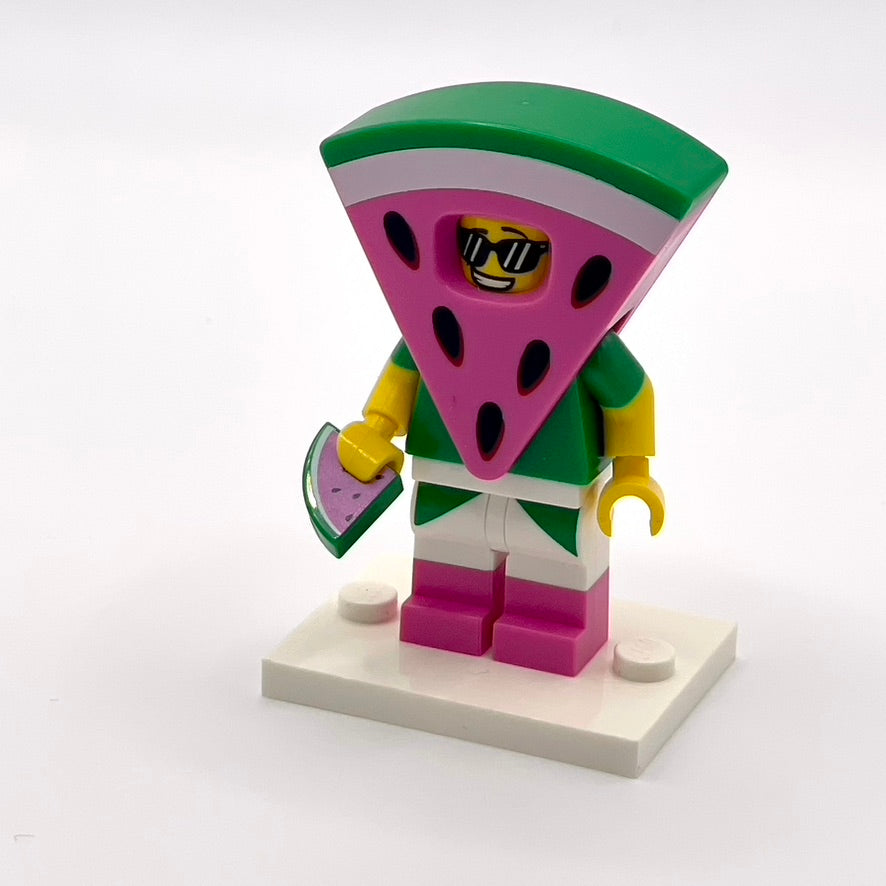 Watermelon Dude, The LEGO Movie 2 (Complete Set with Stand and Accessories)