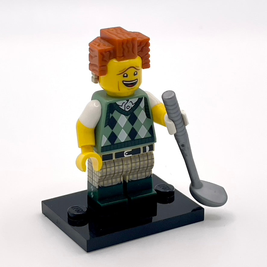 Gone Golfin' President Business, The LEGO Movie 2 (Complete Set with Stand and Accessories)