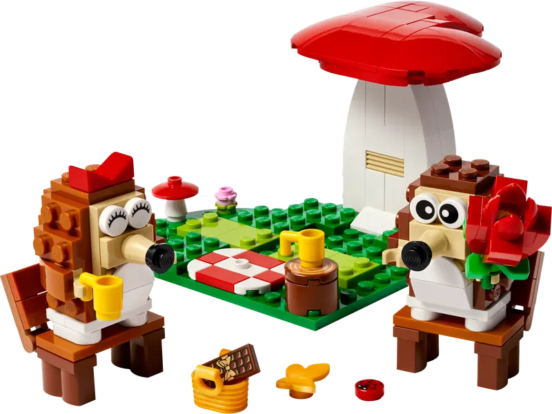 LEGO Hedgehog Picnic Date 40711