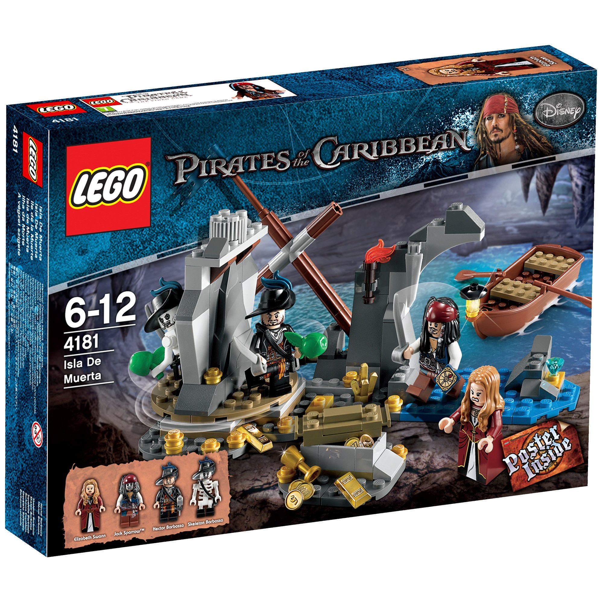 Lego Pirates of the Caribbean Isla De Muerta 4181