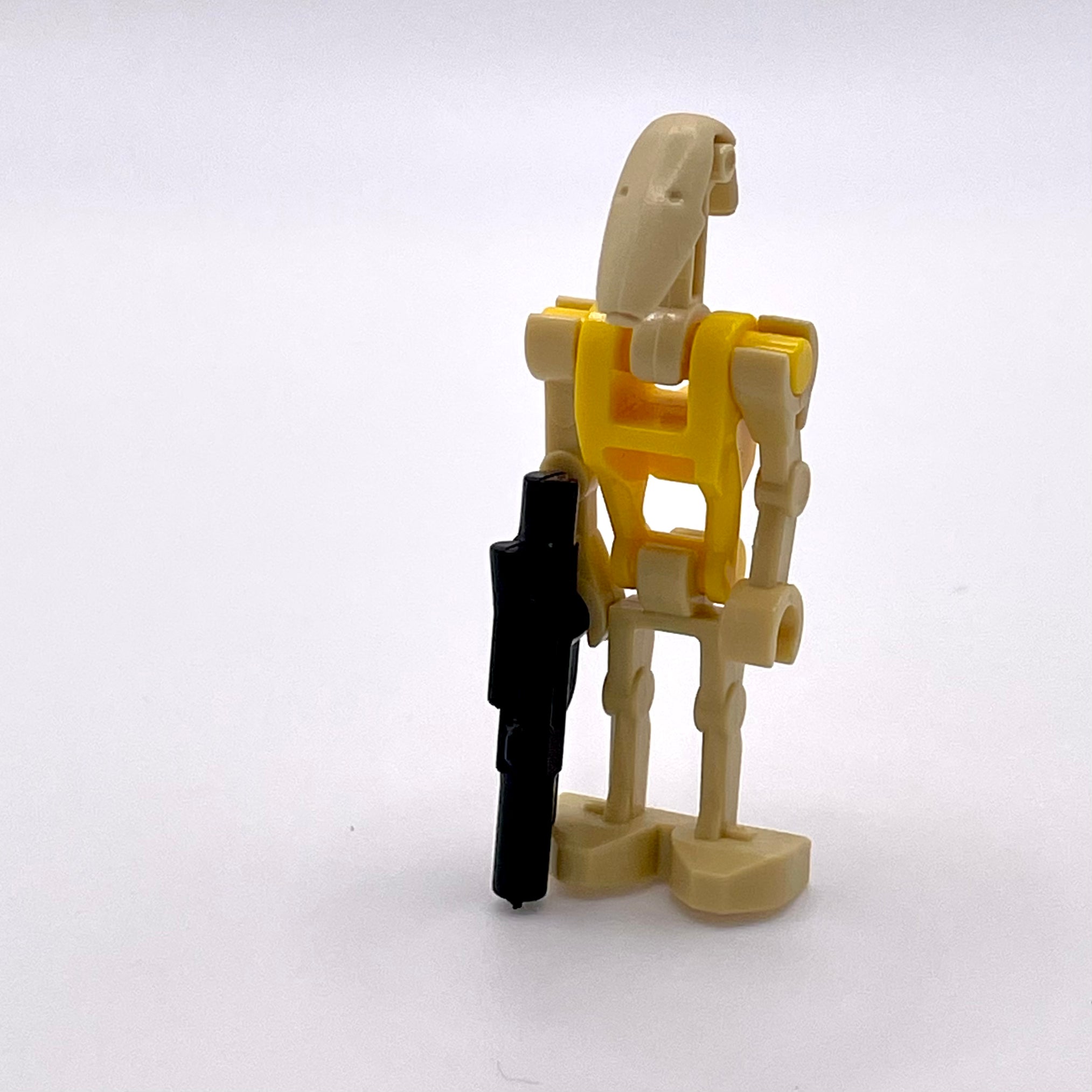 Battle Droid Commander - Yellow Torso, Angled Arm and Straight Arm