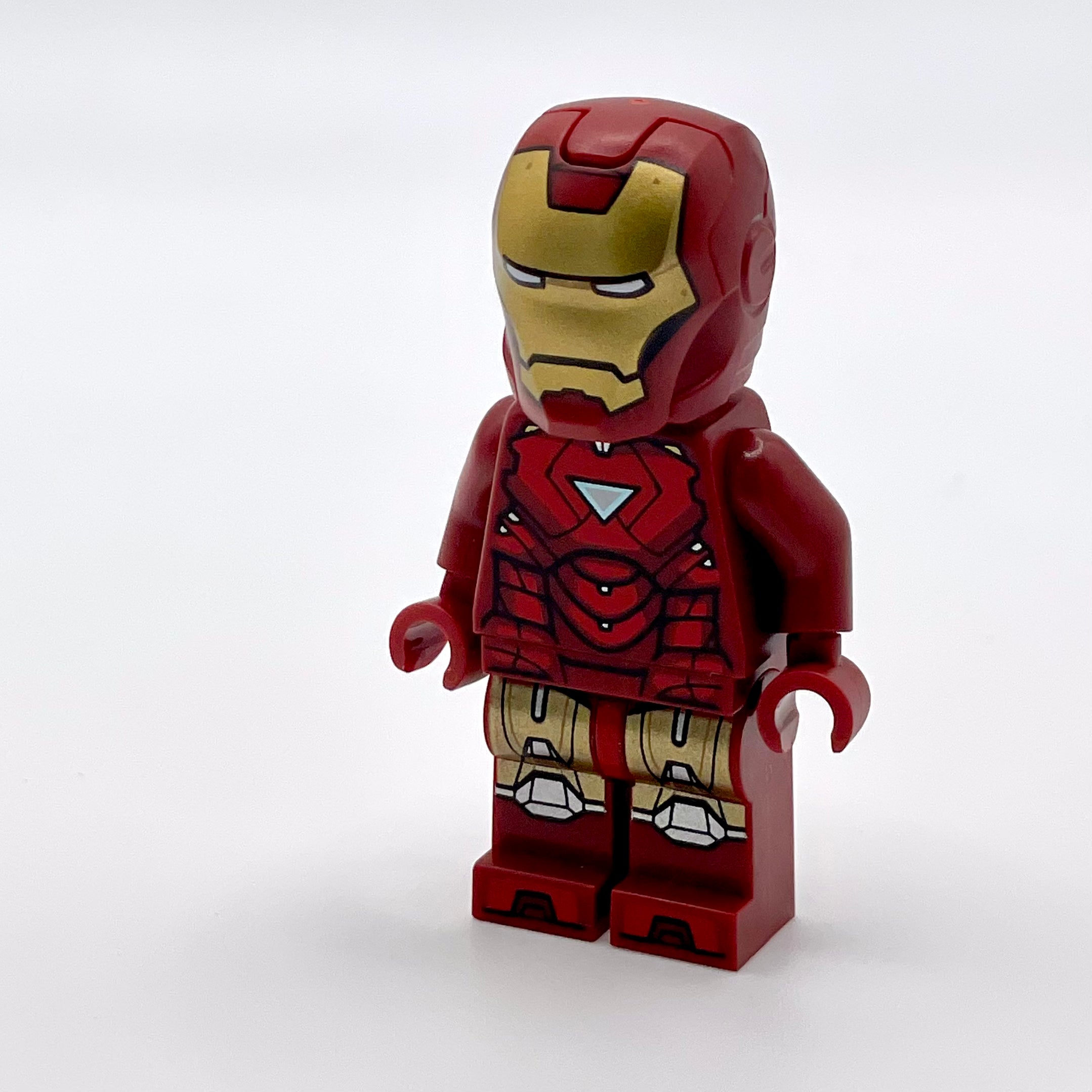 Iron Man - Mark 6 Armor, Large Helmet Visor, Light Nougat Head