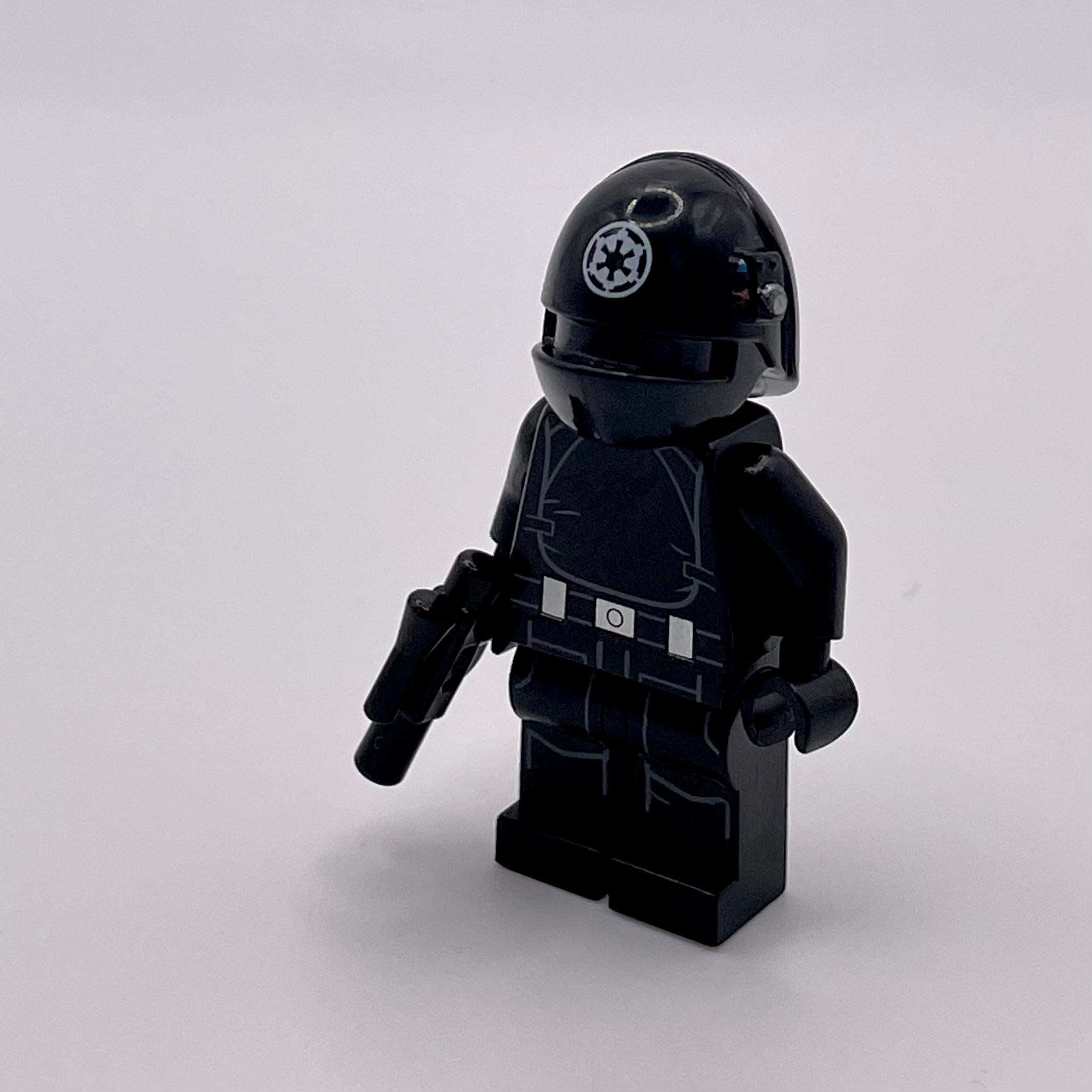 Imperial Gunner - Helmet with White Imperial Logo, Light Nougat Head