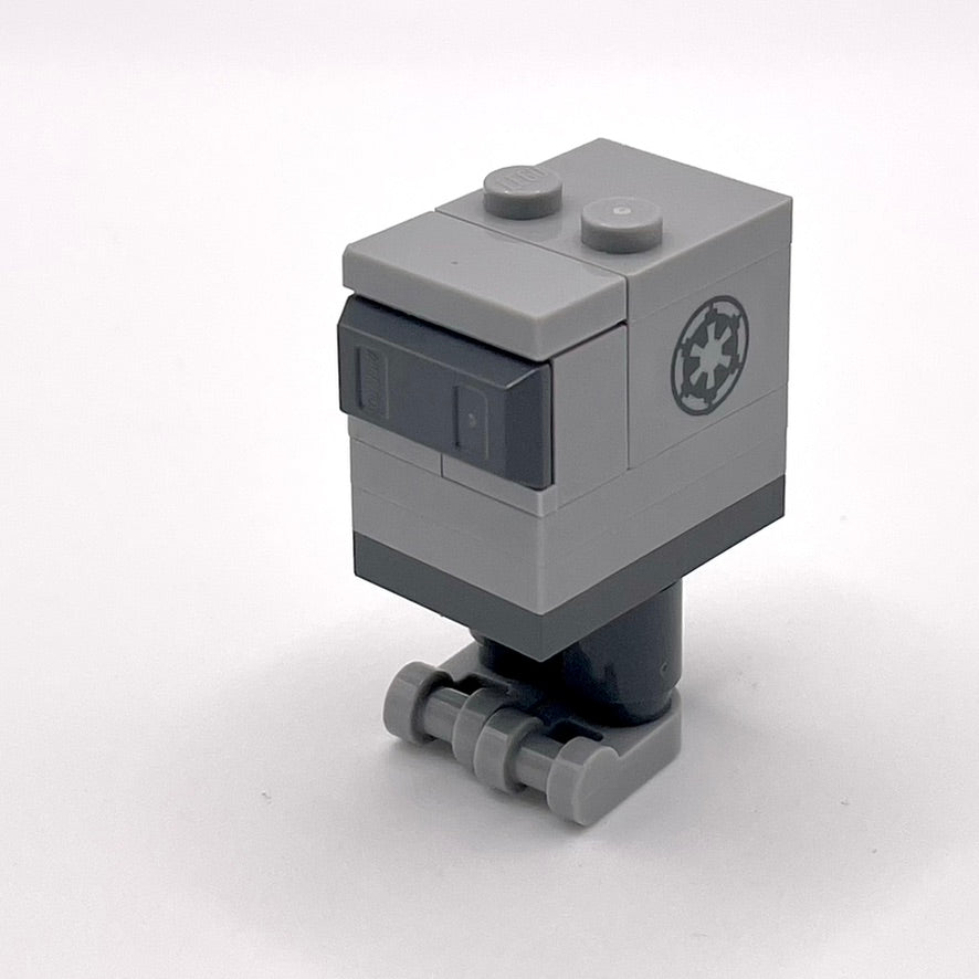 Gonk Droid (GNK Power Droid), Light Bluish Gray Body and Feet, Imperial Logo