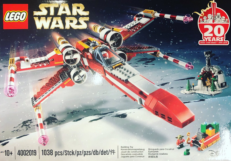 LEGO Star Wars 2019 Employee Exclusive: Christmas X-Wing 4002019