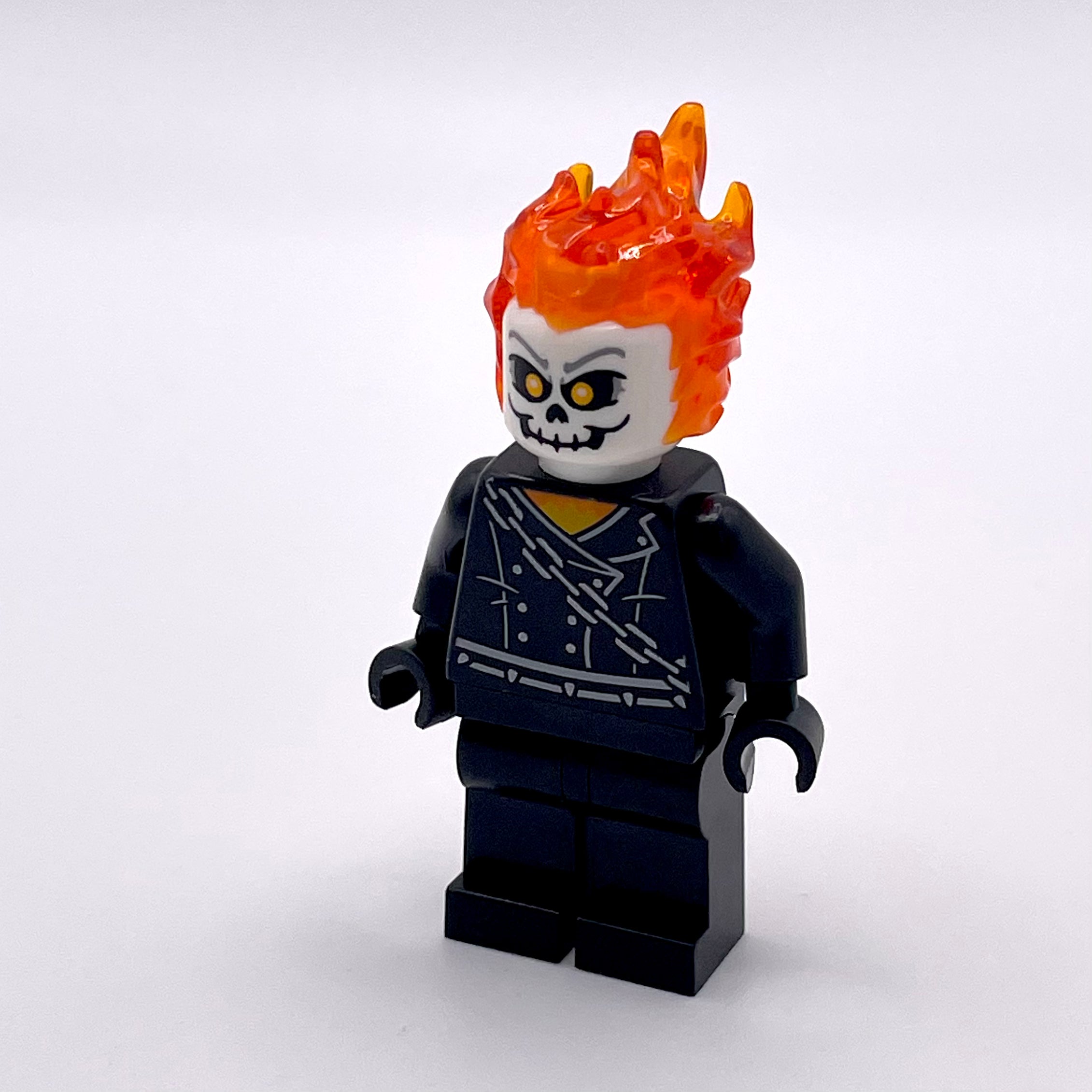 Ghost Rider, Johnathon 'Johnny' Blaze - White Head, Belt with Spikes