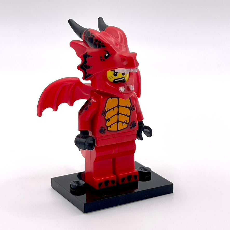 Dragon Suit Guy, Series 18 (Complete Set with Stand and Accessories)