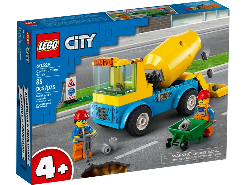 LEGO City Cement Mixer Truck 60325