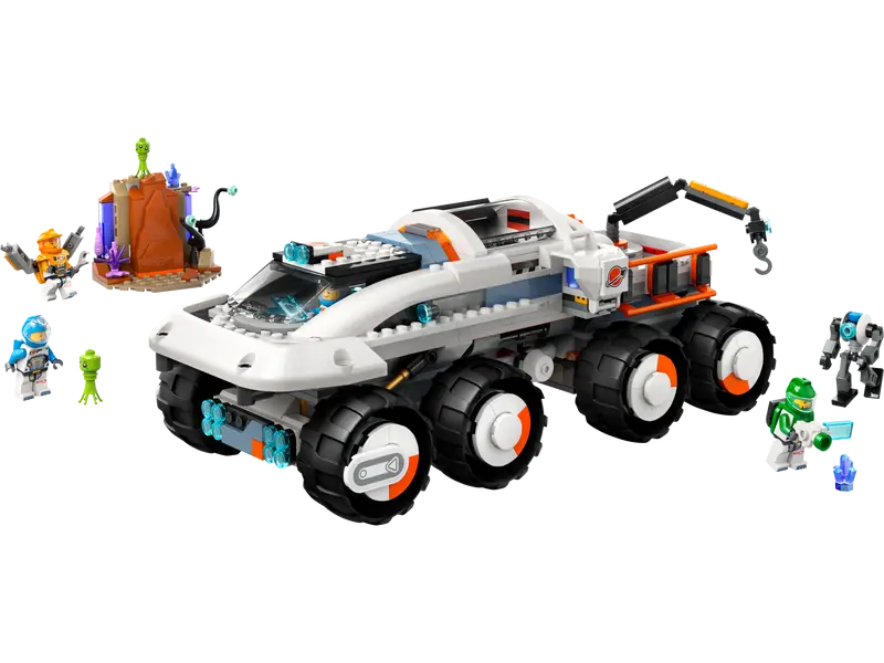 LEGO City Command Rover and Crane Loader 60432