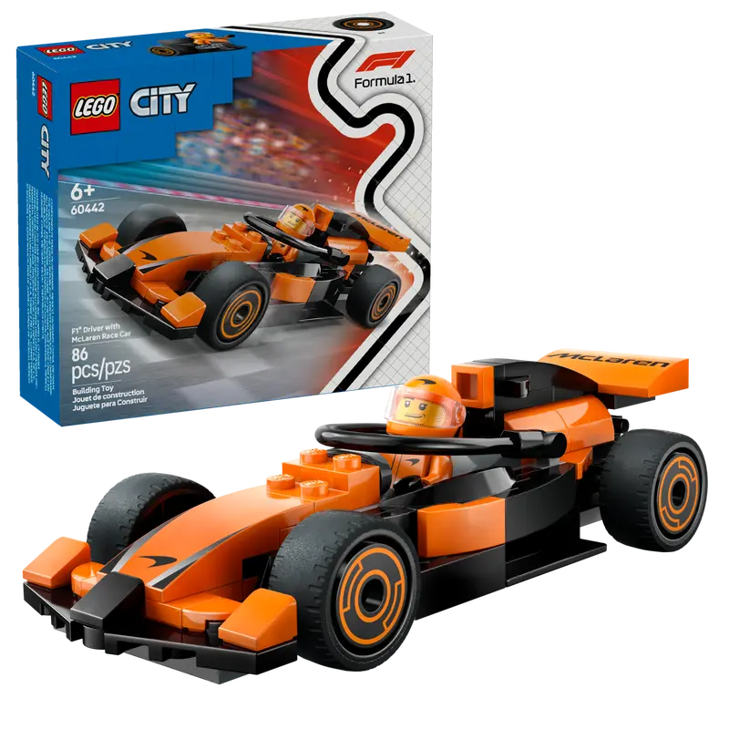 LEGO City  F1® Driver with McLaren Race Car