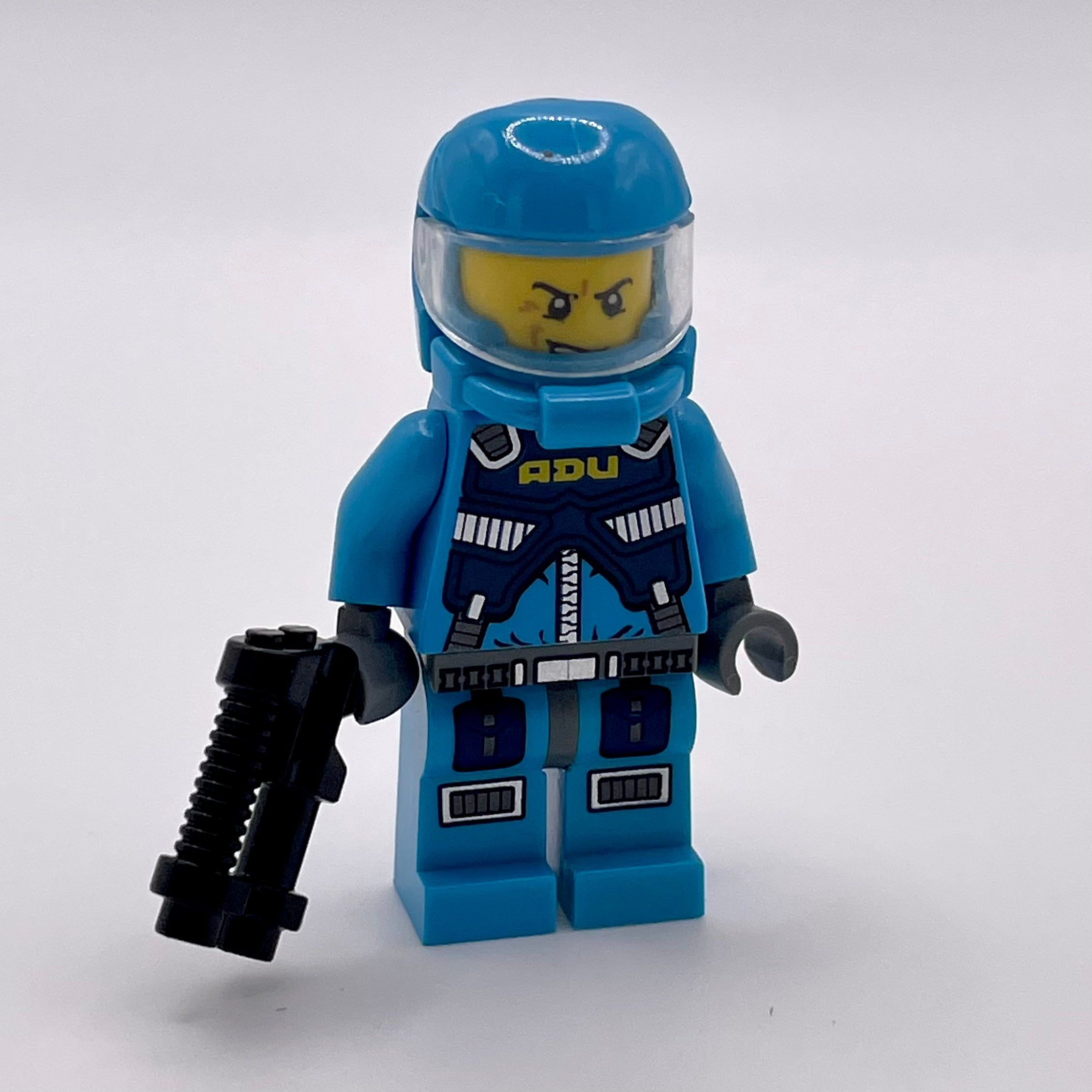 Alien Defense Unit Soldier 2 - Dark Bluish Gray Hips