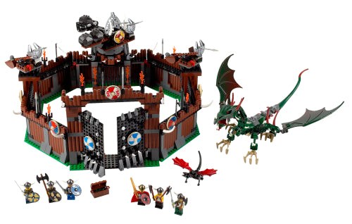 LEGO Vikings Viking Fortress against the Fafnir Dragon 7019