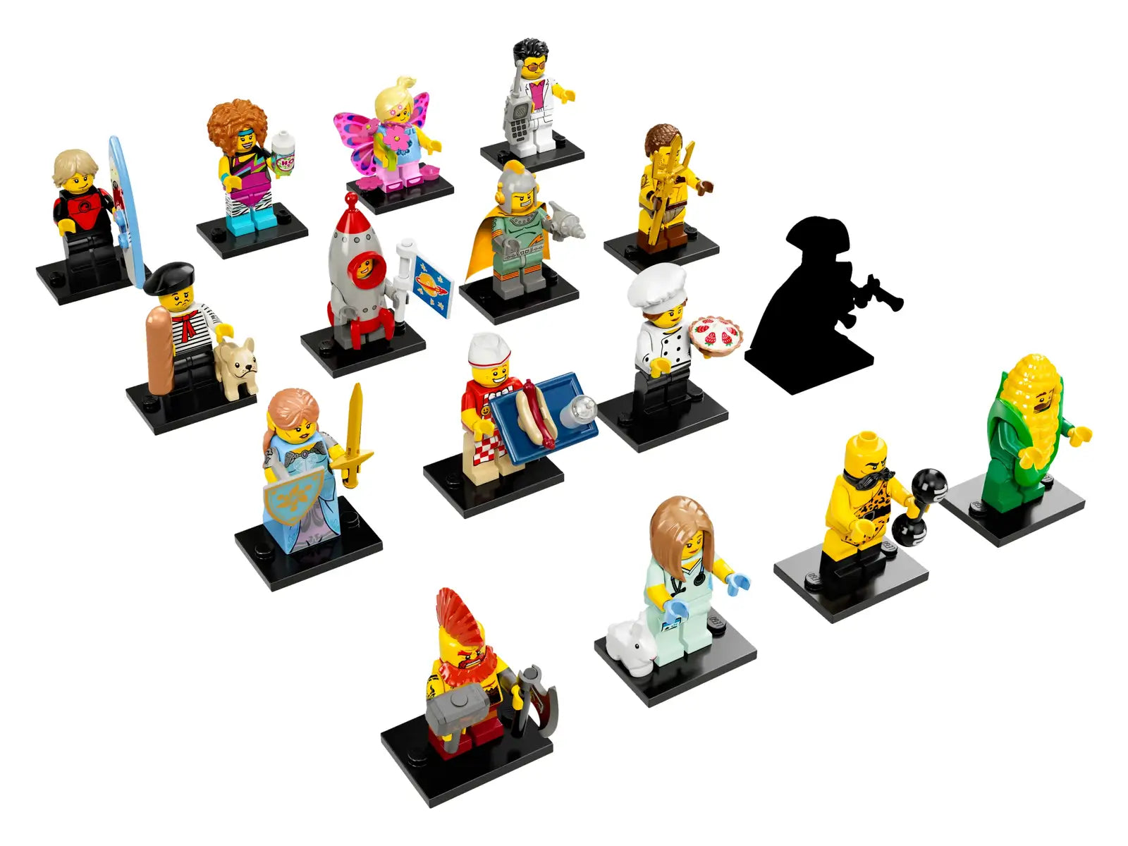 LEGO Series 17 Minifigures | Complete set of 16