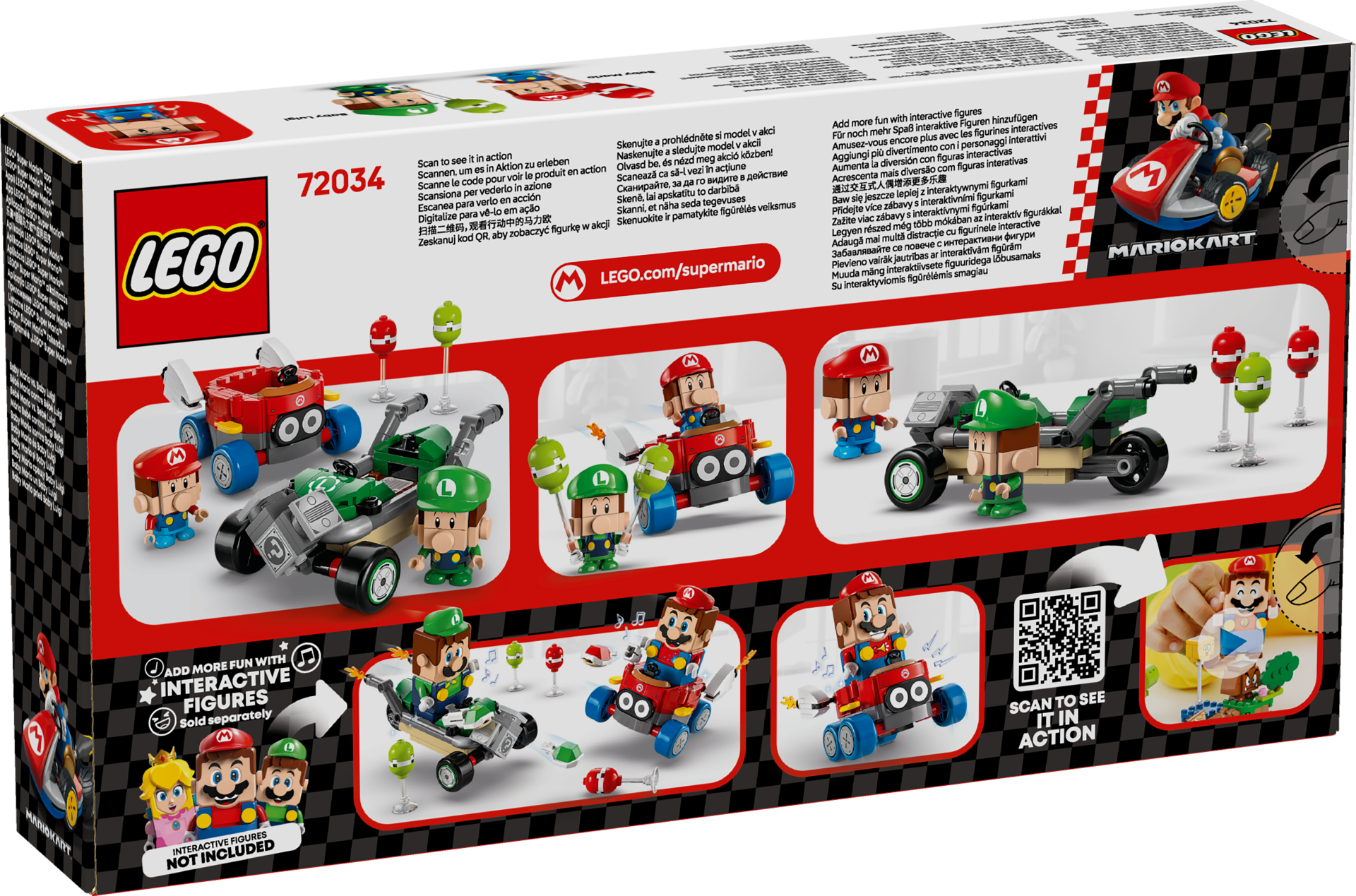 LEGO Mario Kart Baby Mario vs. Baby Luigi 72034