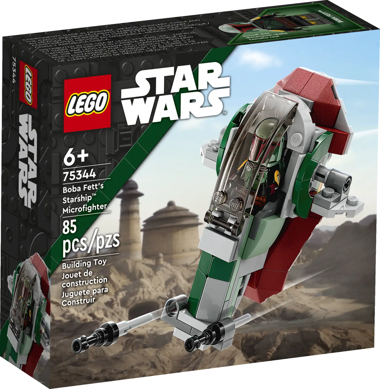 LEGO Star Wars Boba Fett's Starship™ Microfighter 75344