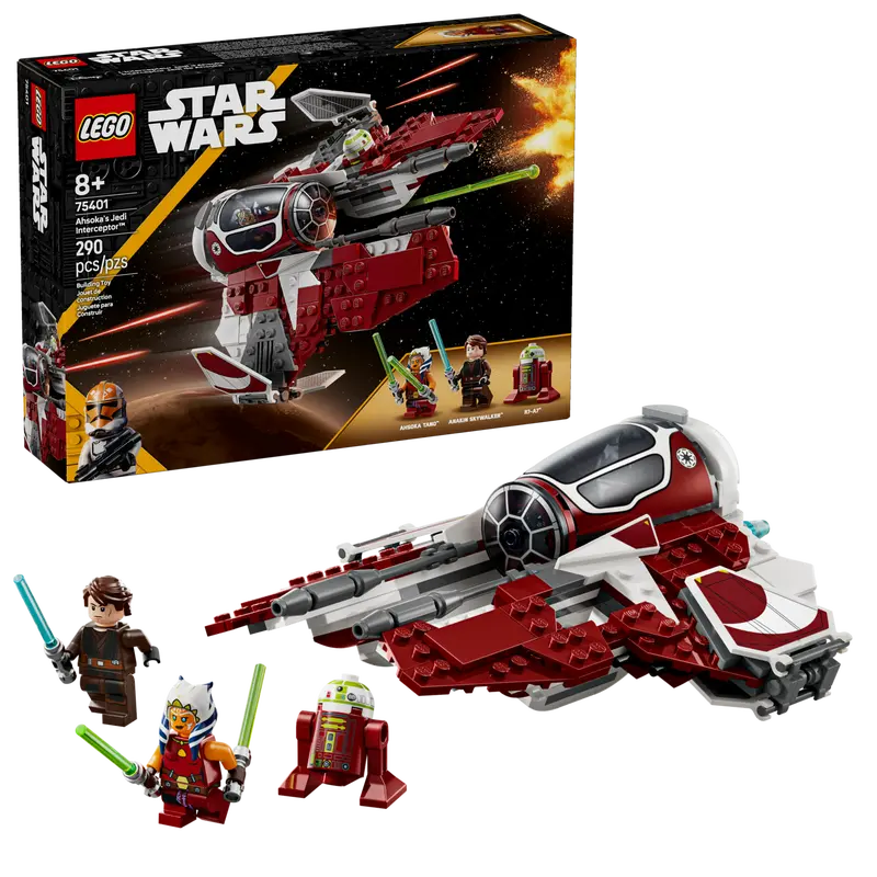 LEGO Star Wars Ahsoka's Jedi Interceptor 75401