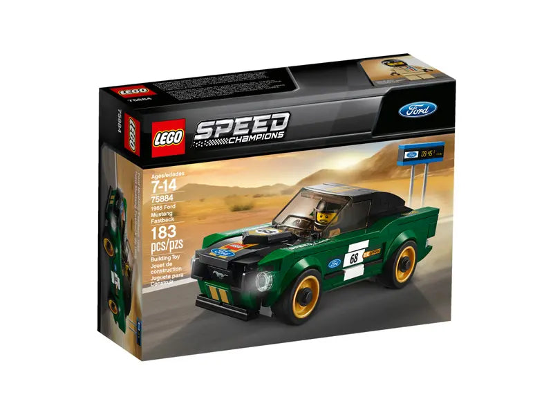 LEGO Speed Champions 1968 Ford Mustang Fastback 75884