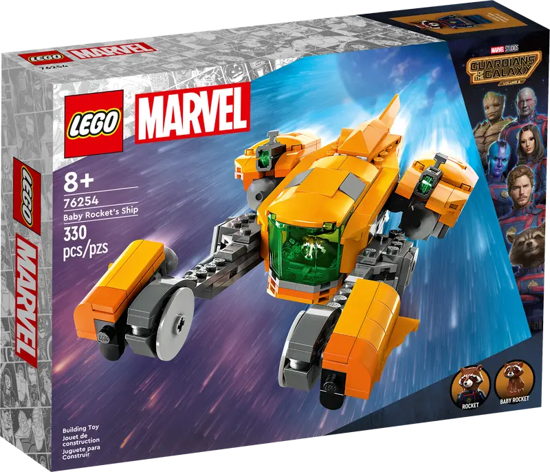 LEGO Marvel Baby Rocket's Ship 78254