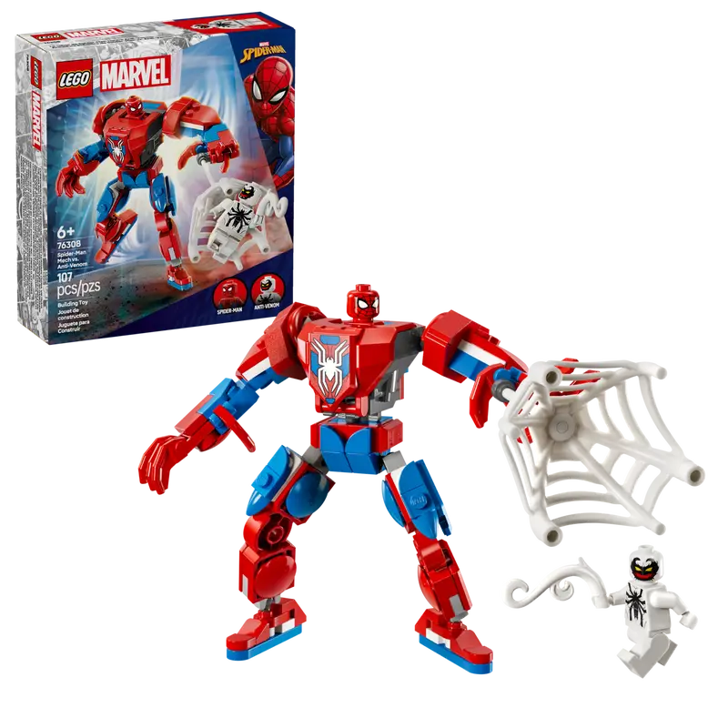 LEGO Marvel Spider-Man Mech vs. Anti-Venom 76308