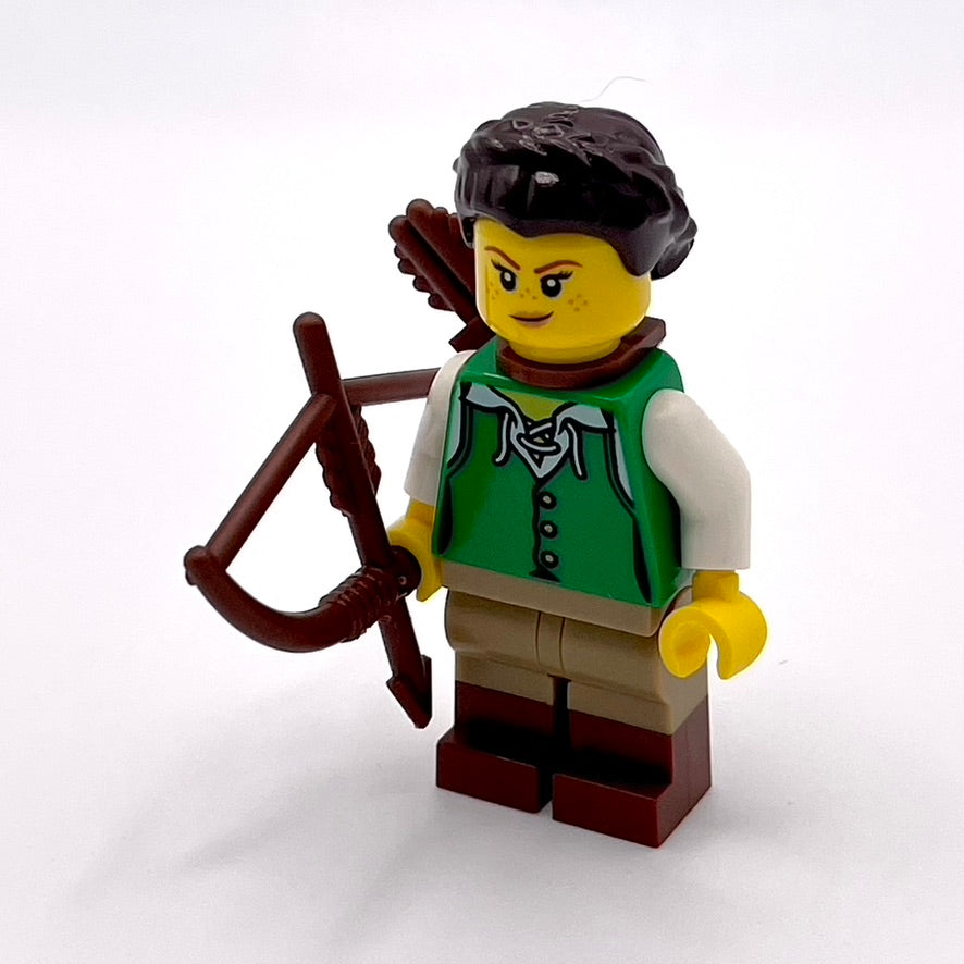 Archer - Female, Green Tunic, Quiver