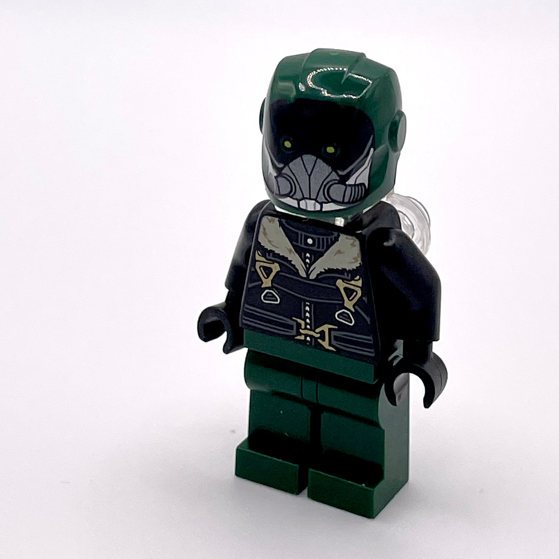 Vulture - Dark Green Flight Suit, Black Bomber Jacket