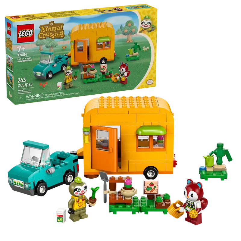 LEGO Animal Crossing Leif's Caravan & Garden Shop