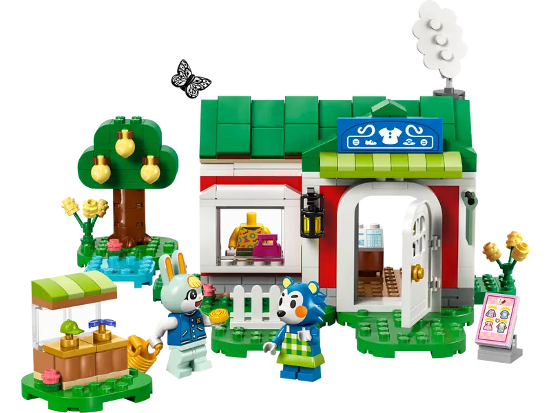 LEGO Animal Crossing Able Sisters Clothing Shop 77055