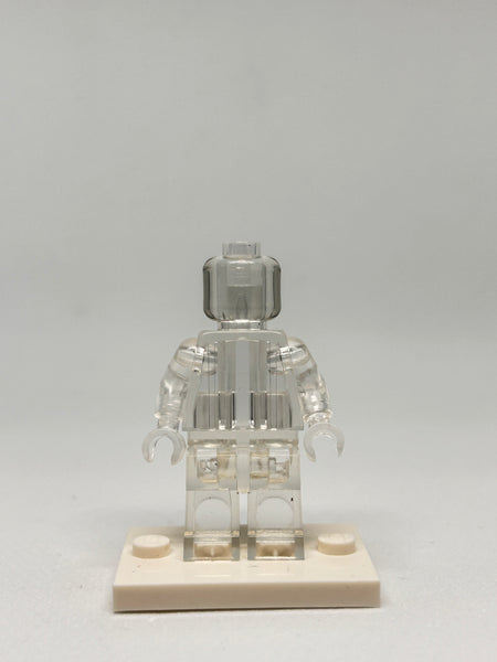 Translucent Minifigure Translucent Minifig Prototype - Clear – Bricks & Minifigs San Antonio