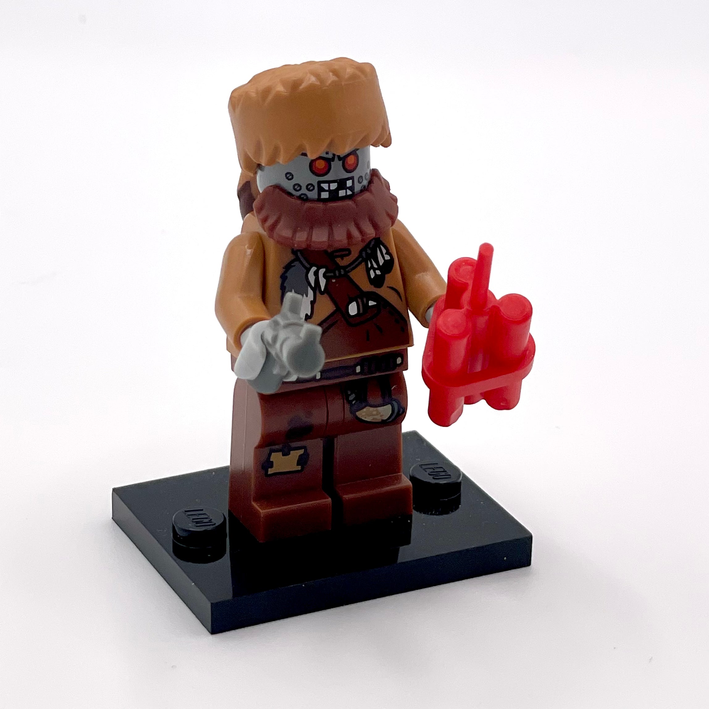 Wiley Fusebot, The LEGO Movie (Complete Set with Stand and Accessories)