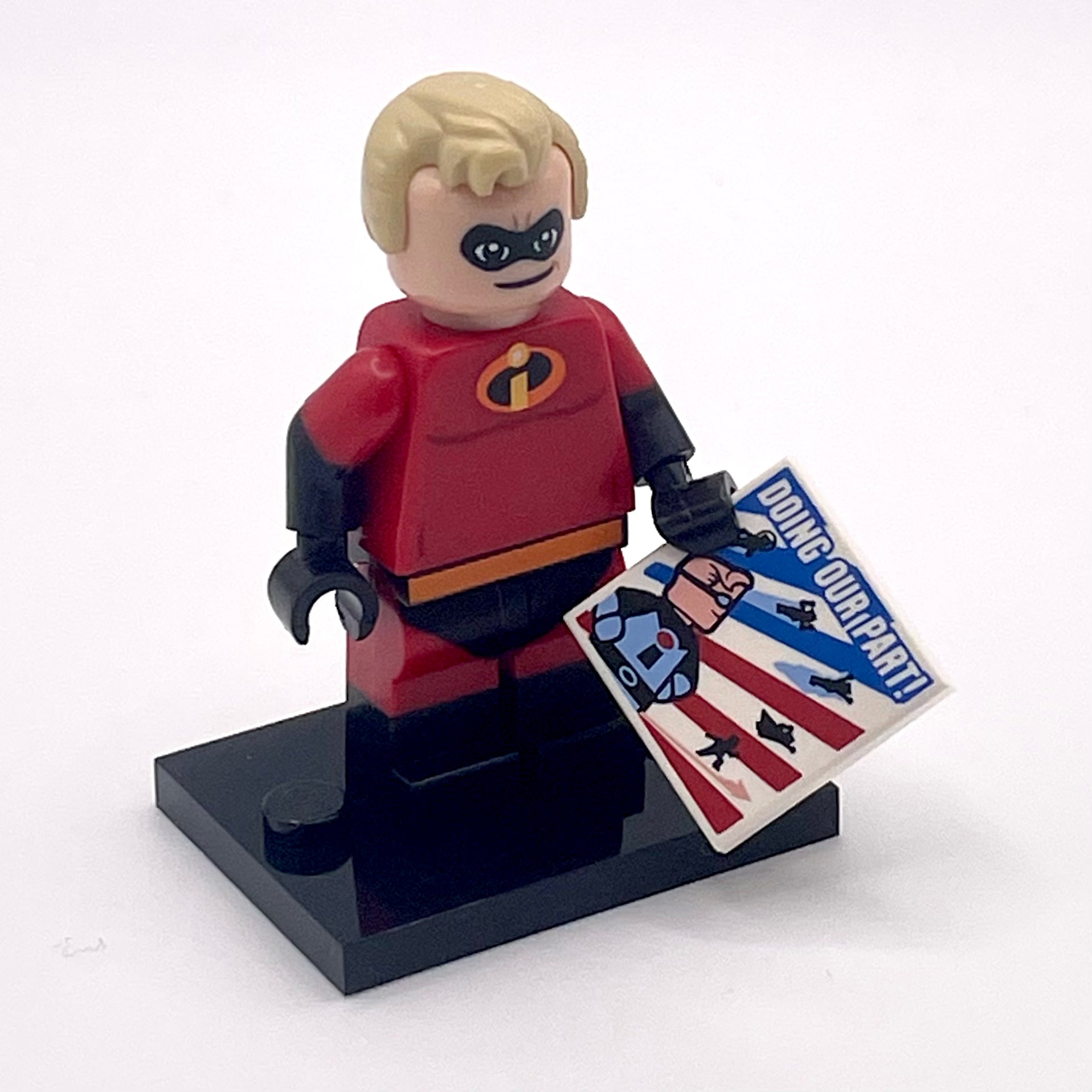 Mr. Incredible, Disney, Series 1 (Complete Set with Stand and Accessories)