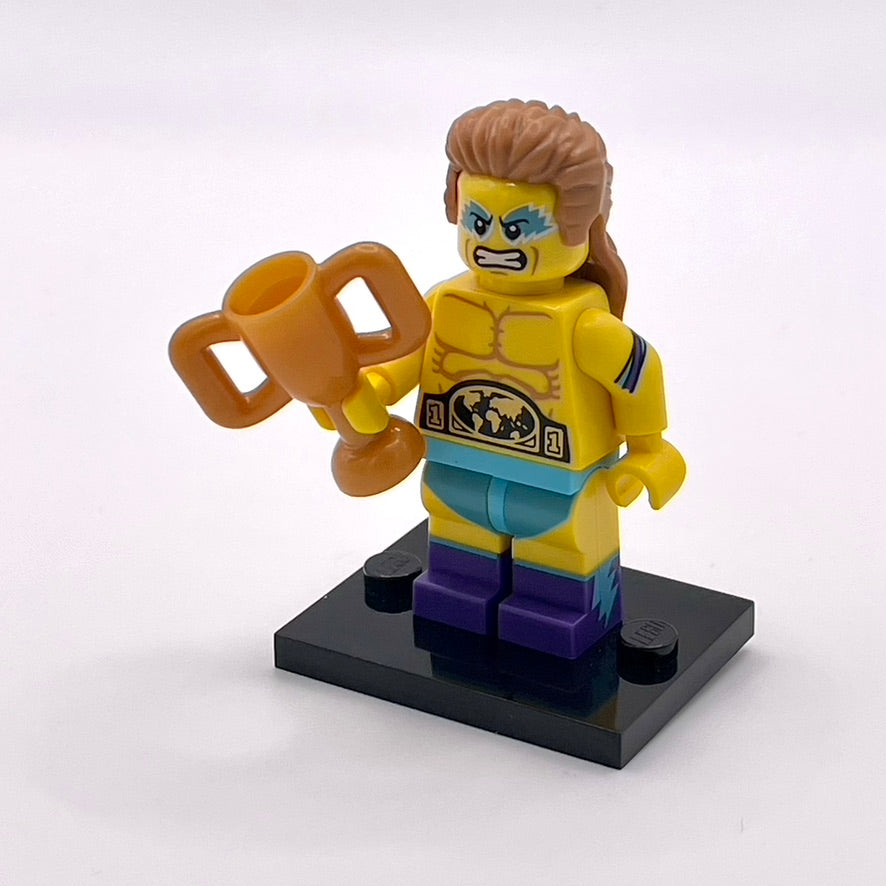 Wrestling Champion, Series 15 (Complete Set with Stand and Accessories)