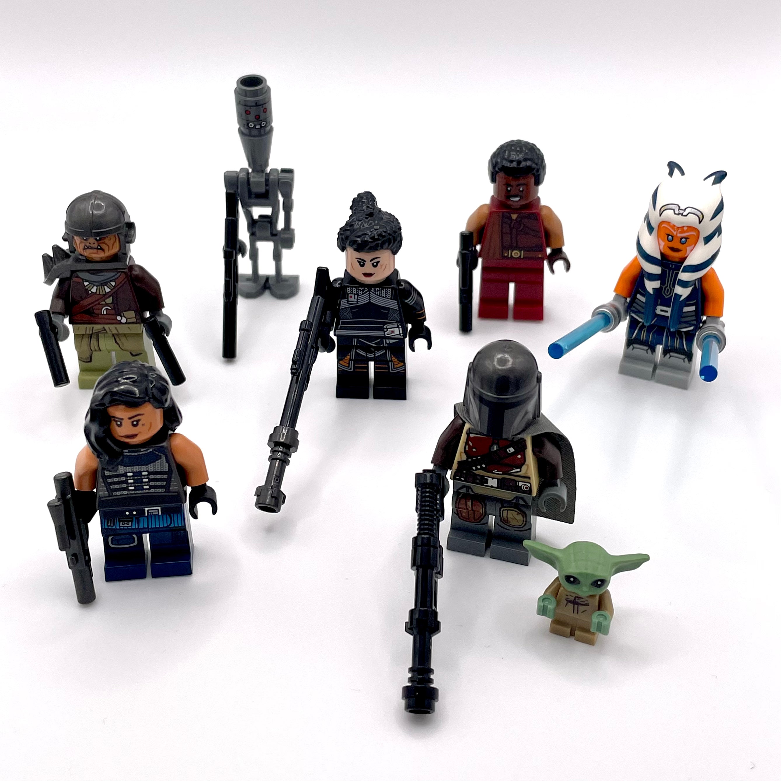 Star Wars Mandalorian and Ahsoka Minifigure Set