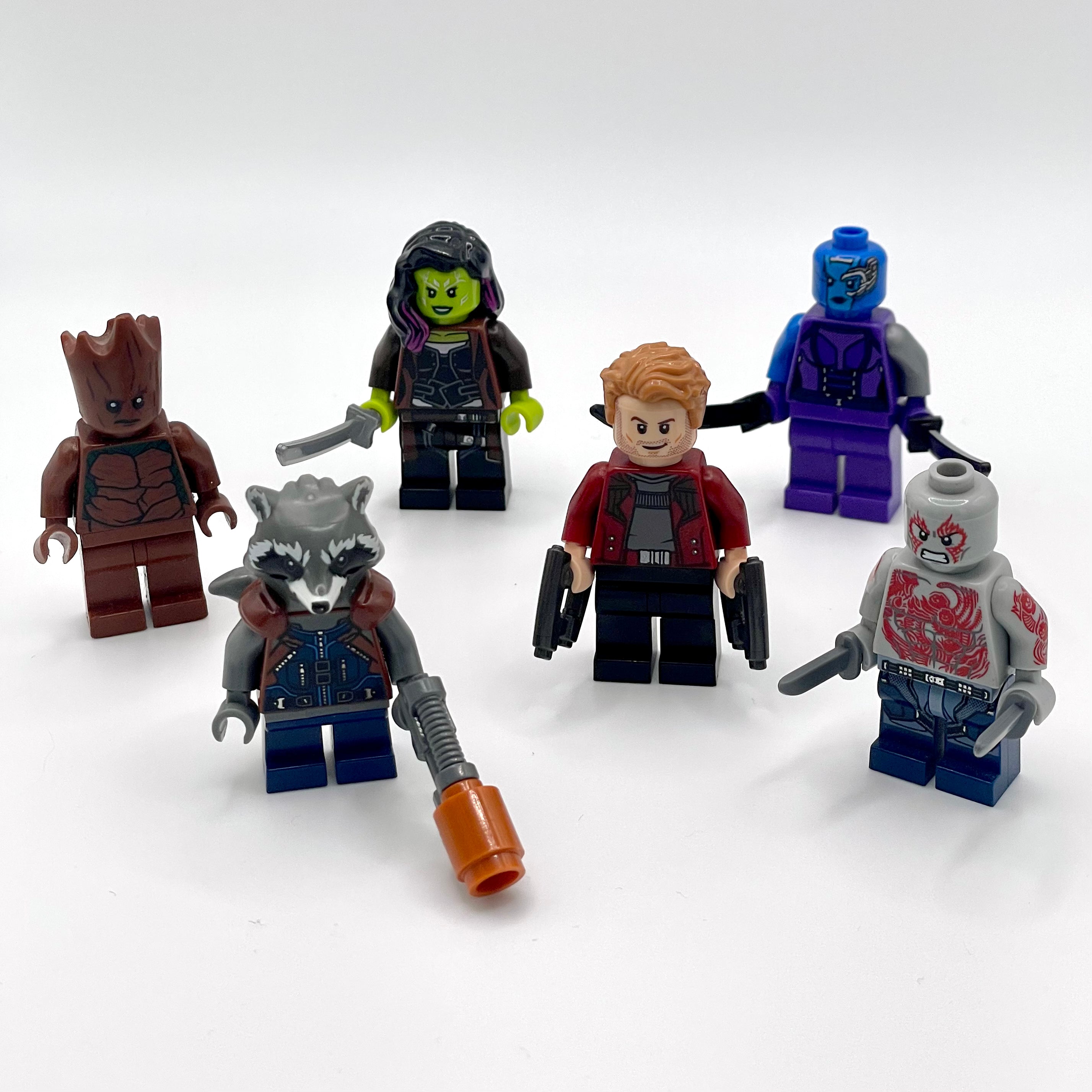 Marvel Guardians of the Galaxy Minifig Set