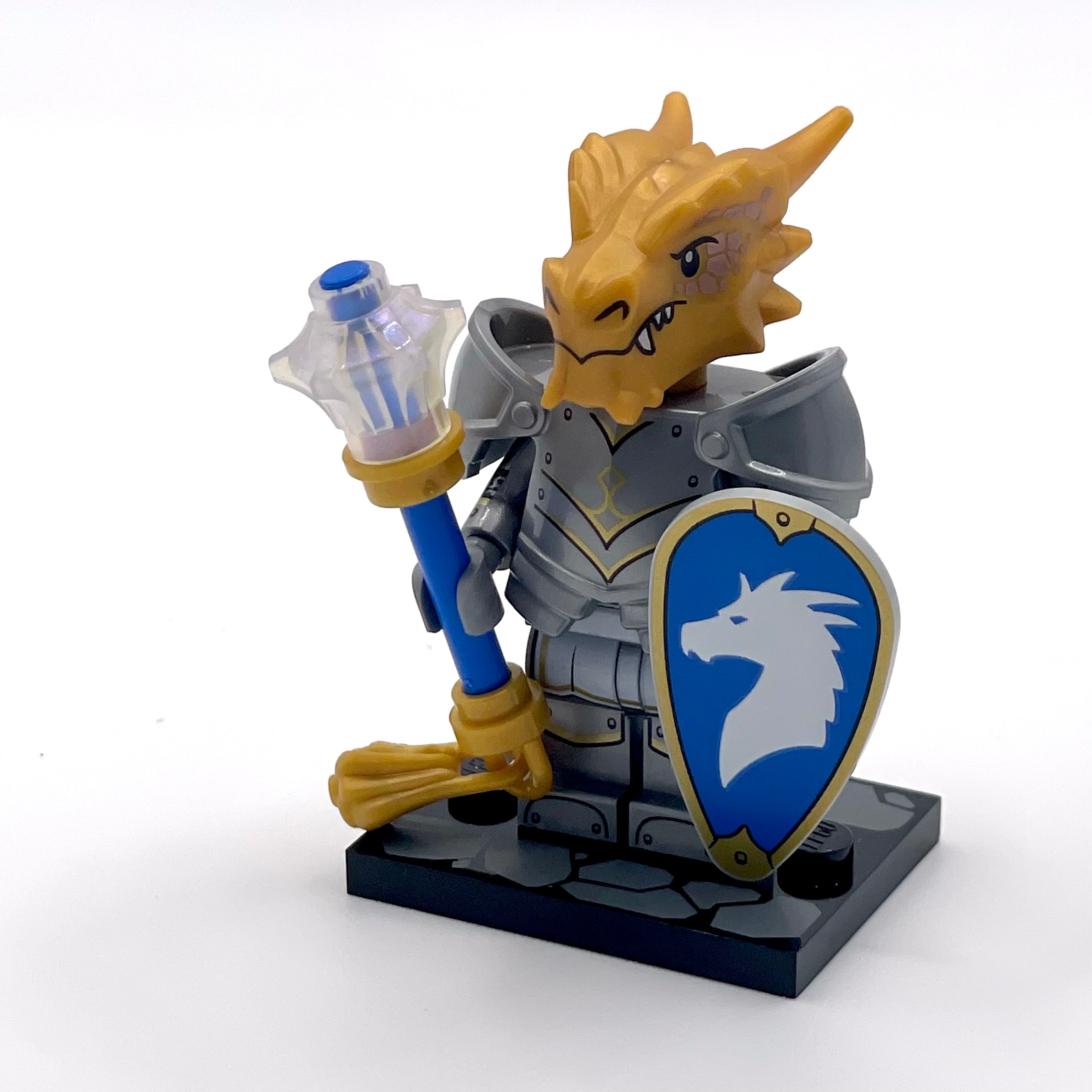 Dragonborn Paladin, Dungeons & Dragons (Complete Set with Stand and Accessories)