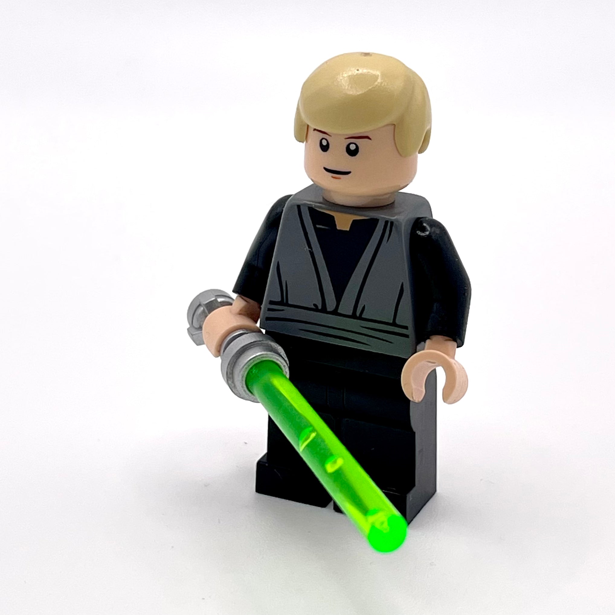 Luke Skywalker (Dark Bluish Gray Jedi Robe)