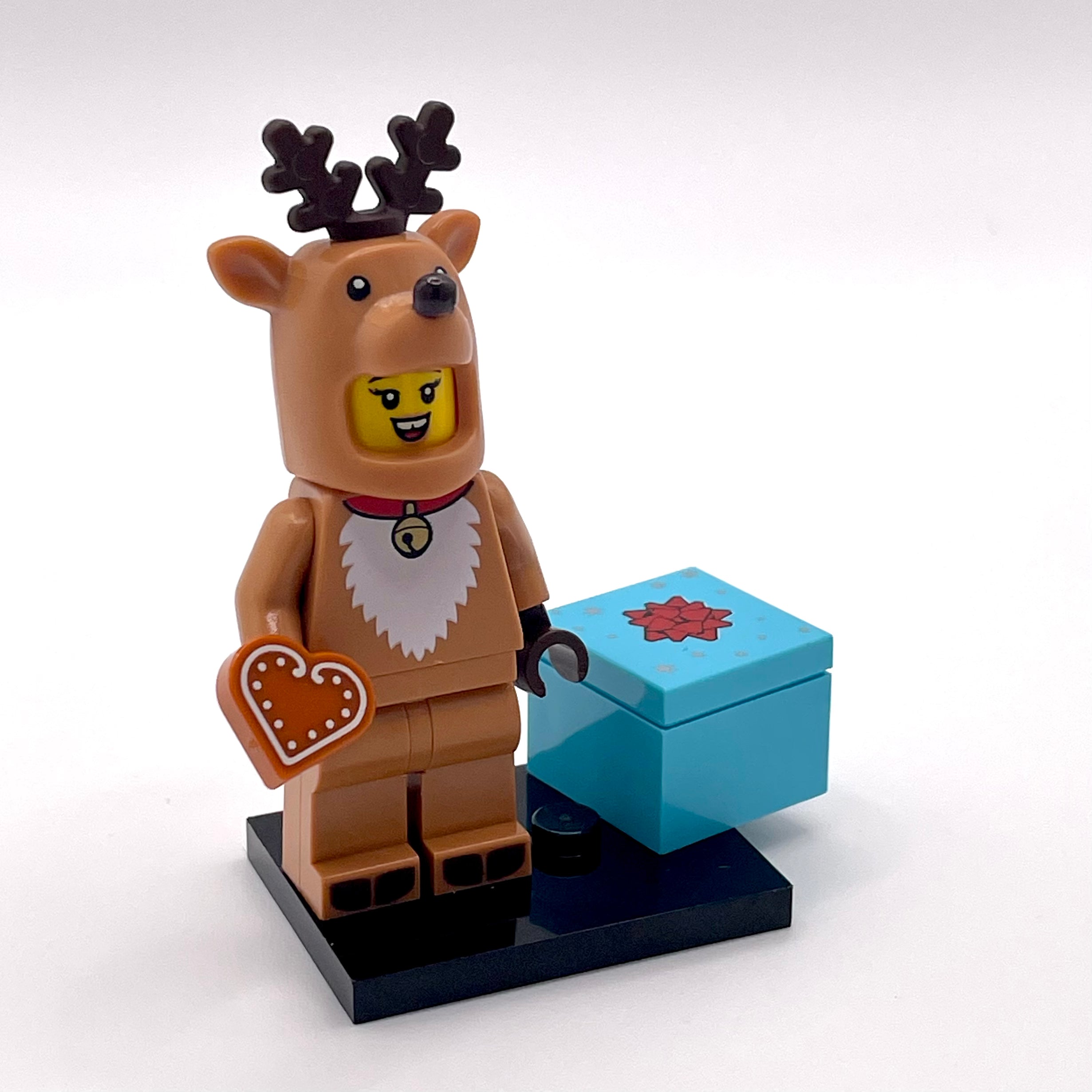 Reindeer Costume, Series 23 (Complete Set with Stand and Accessories)
