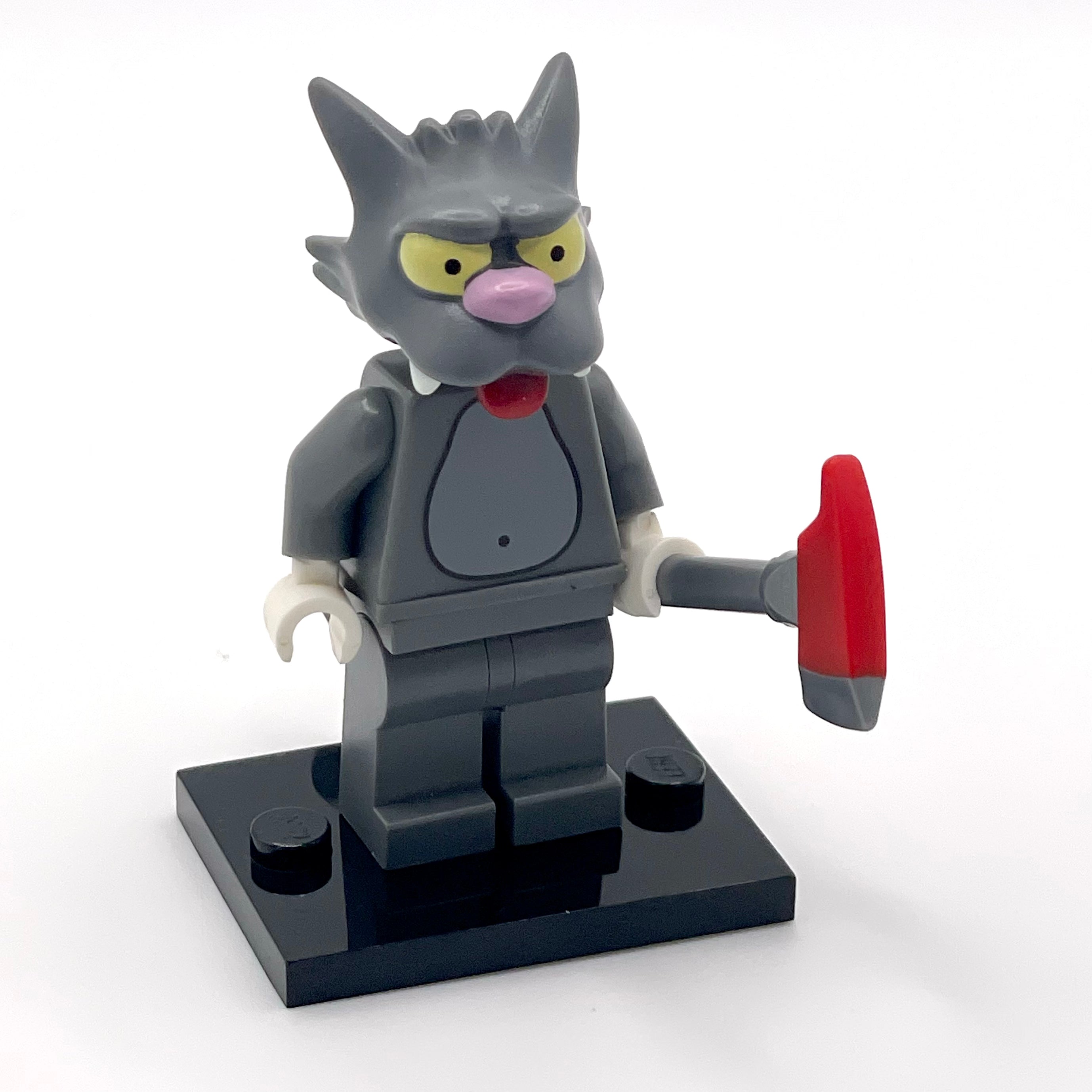Scratchy, The Simpsons, Series 1 (Complete Set with Stand and Accessories)