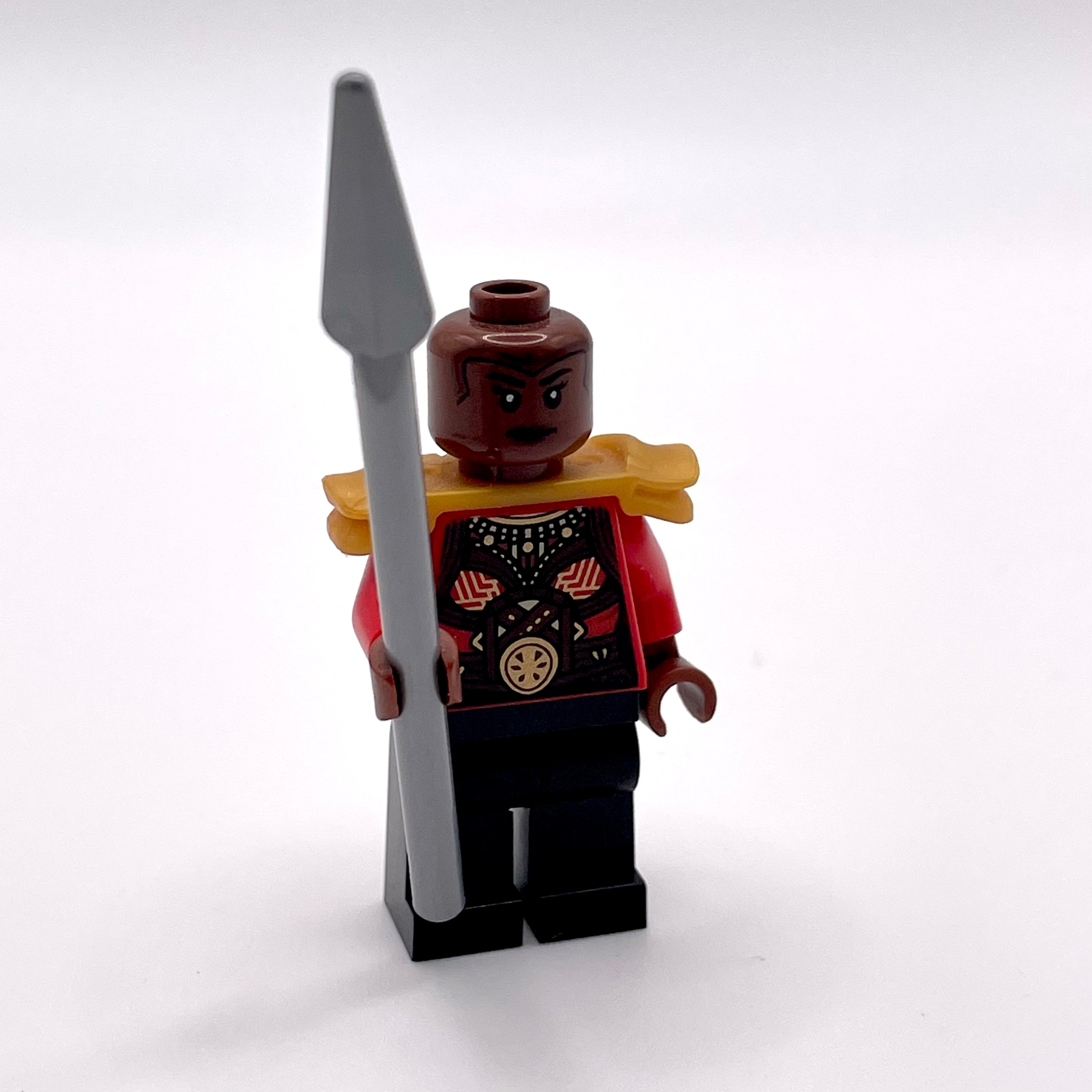 Okoye - Red Top, Shoulder Armor