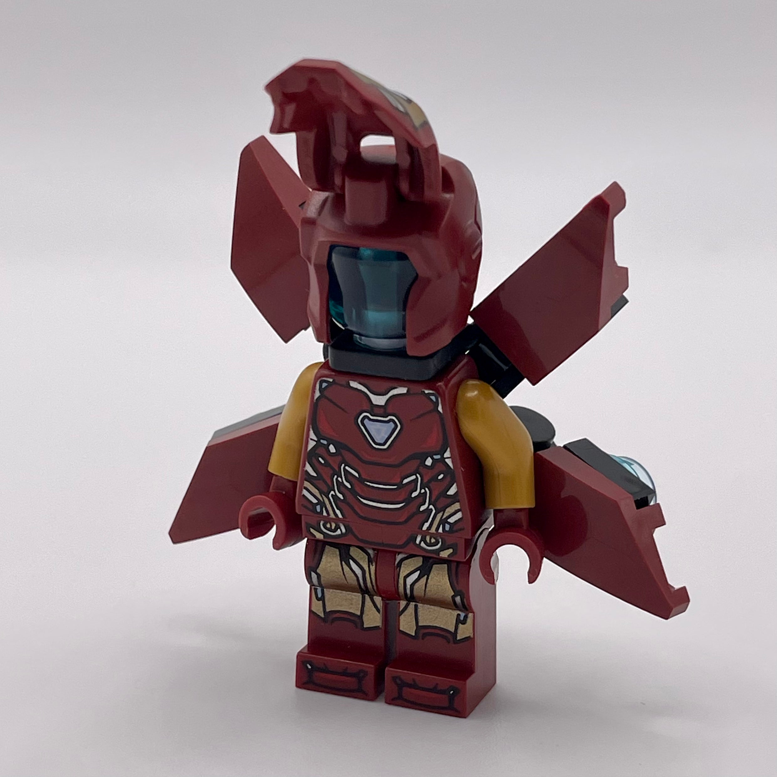 Iron Man - Mark 85 Armor, Large Helmet Visor, Wings