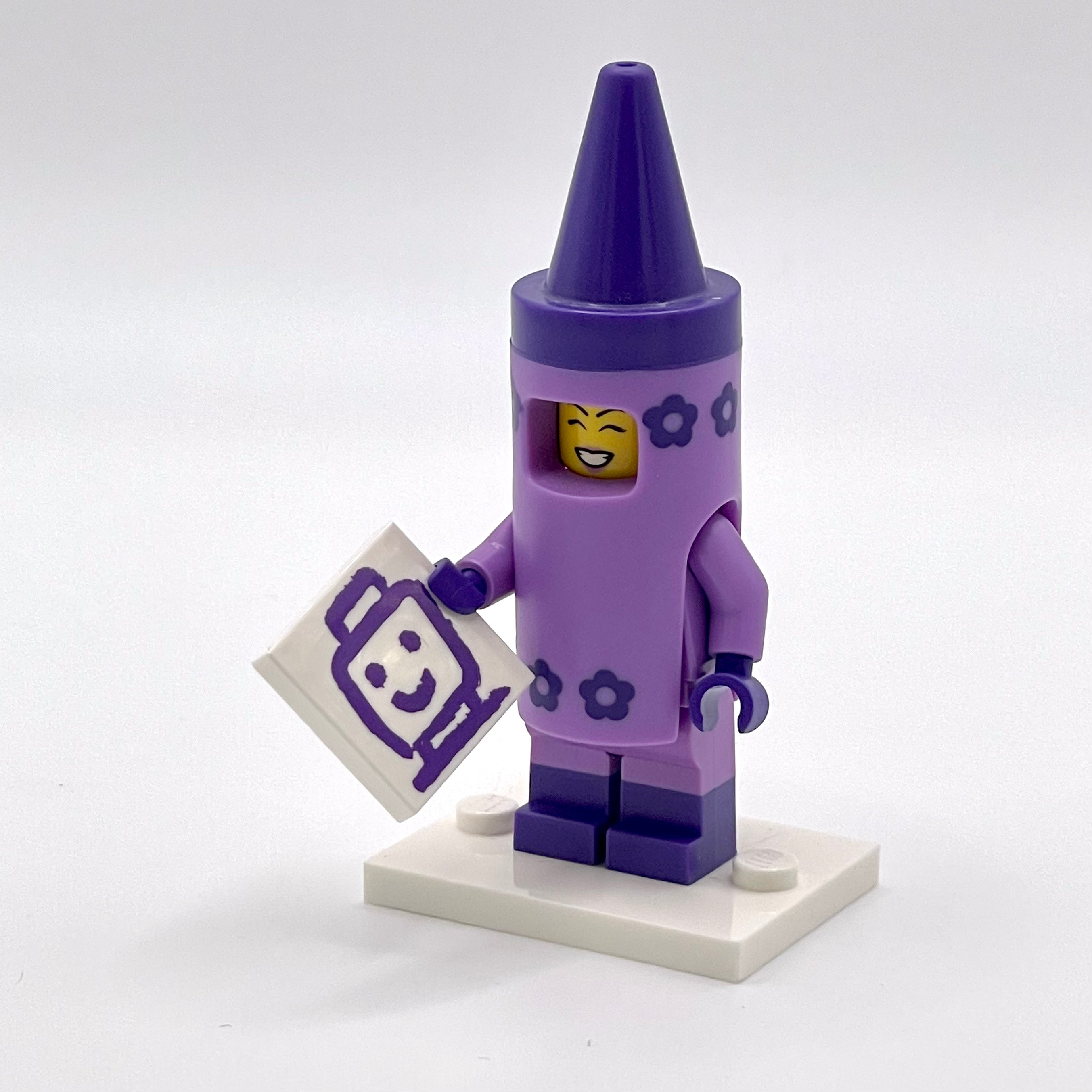 Crayon Girl, The LEGO Movie 2 (Complete Set with Stand and Accessories)