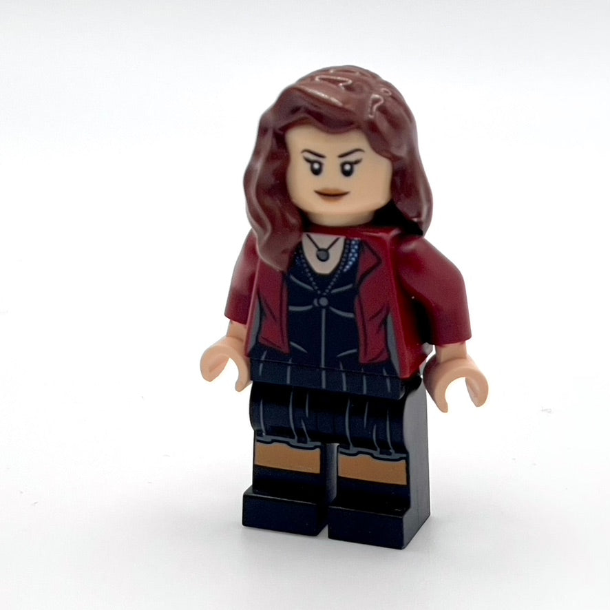 The Scarlet Witch (Wanda Maximoff) - Printed Black Legs, Reddish Brown Hair