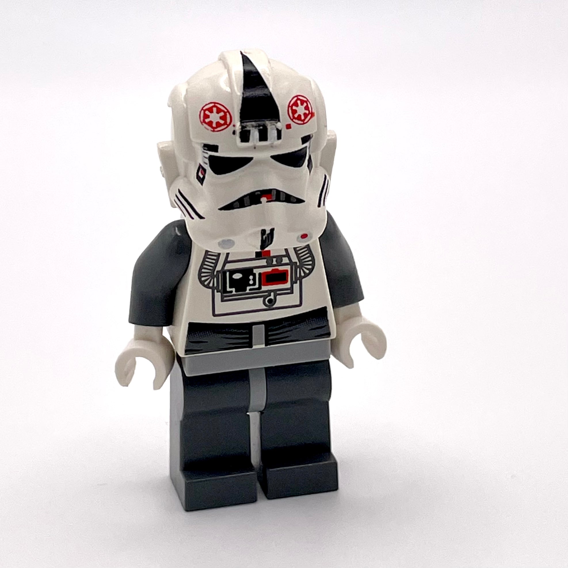 AT-AT Driver - Red Imperial Logo, Bluish Grays, Black Head, Stormtrooper Type 2 Helmet